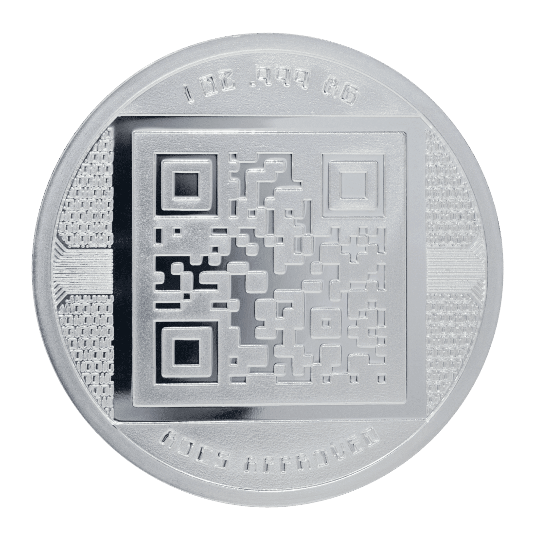 Silver Bitcoin Commemorative 1 Ounce Coin