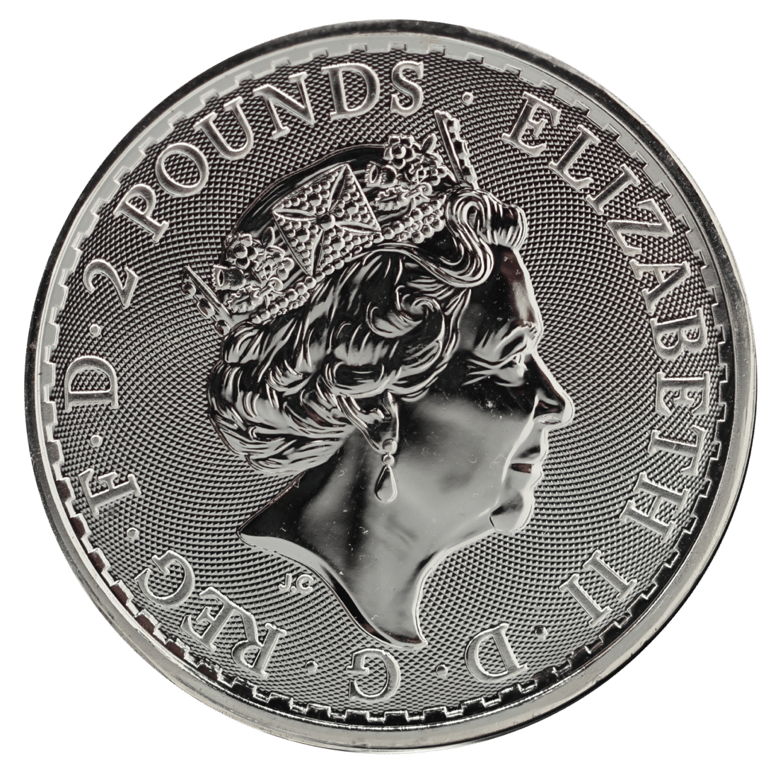 Silver Great Britain Britannia Year of the Pig Privy Mark 1 Ounce Coin
