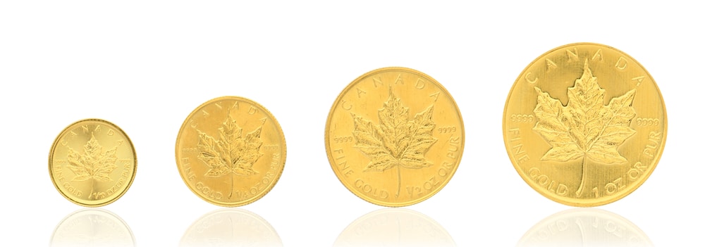 The Canadian Gold Maple Leaf - Brighton Gold