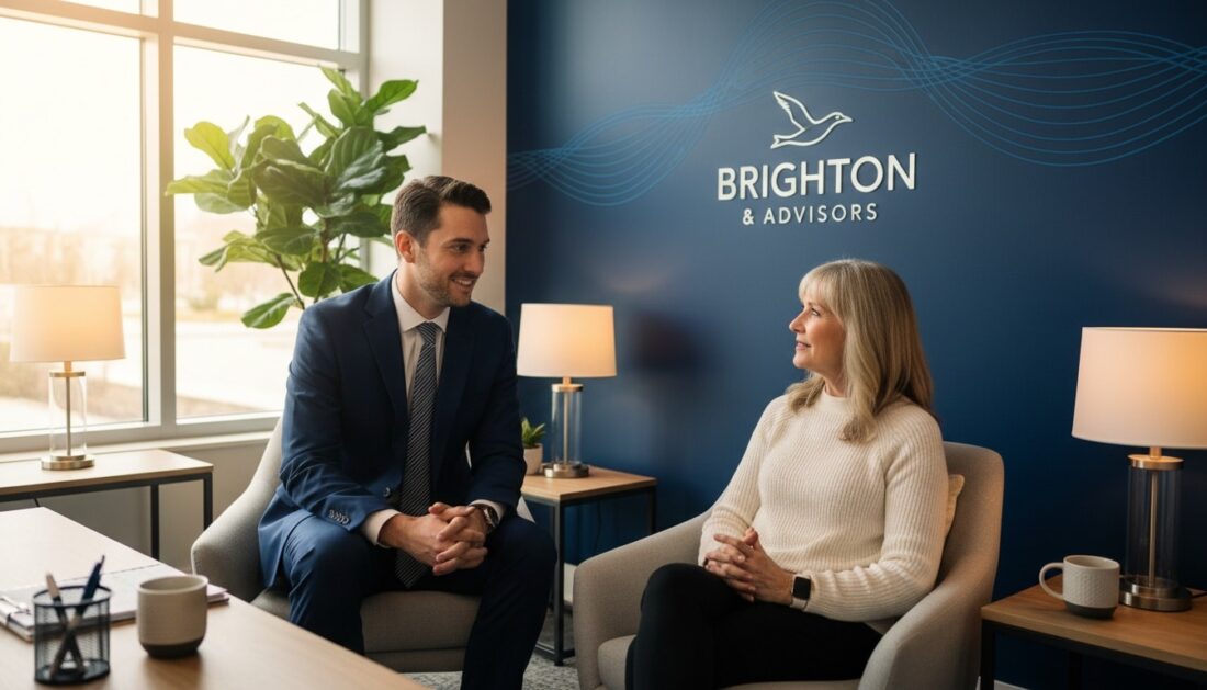 Brighton Gold customer consultation in professional setting