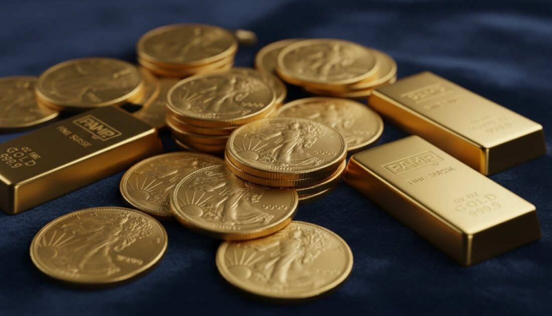 IRS approved American Gold Eagle coins and gold bars for precious metals IRA