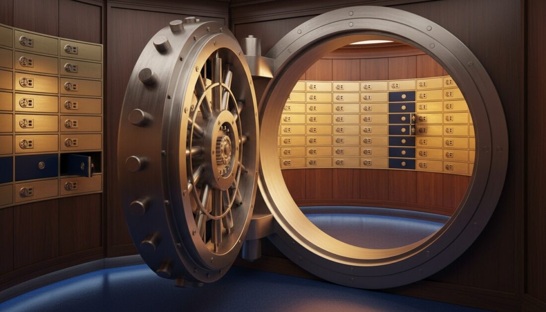 IRS-approved depository vault for precious metals storage