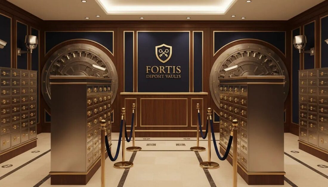 Secure depository vault for Gold IRA storage