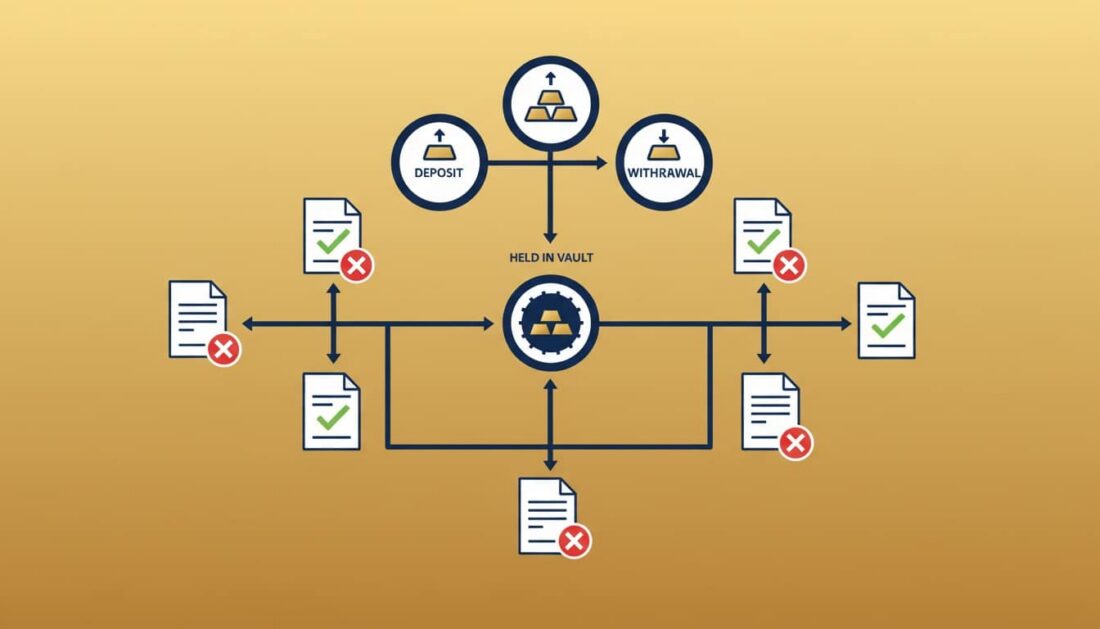 Gold IRA tax reporting comparison for transfers and rollovers