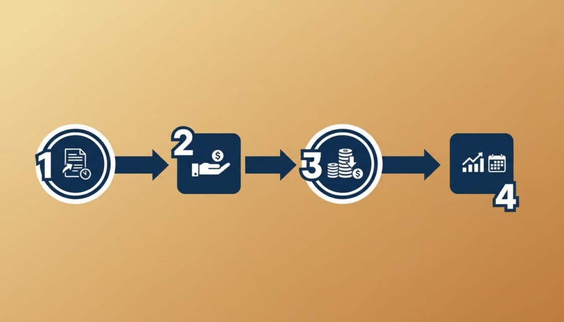 Gold IRA withdrawal process steps from request to tax reporting