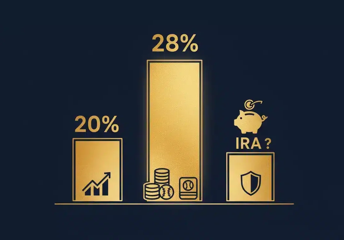 Gold ETF collectibles tax rate vs Gold IRA tax advantages