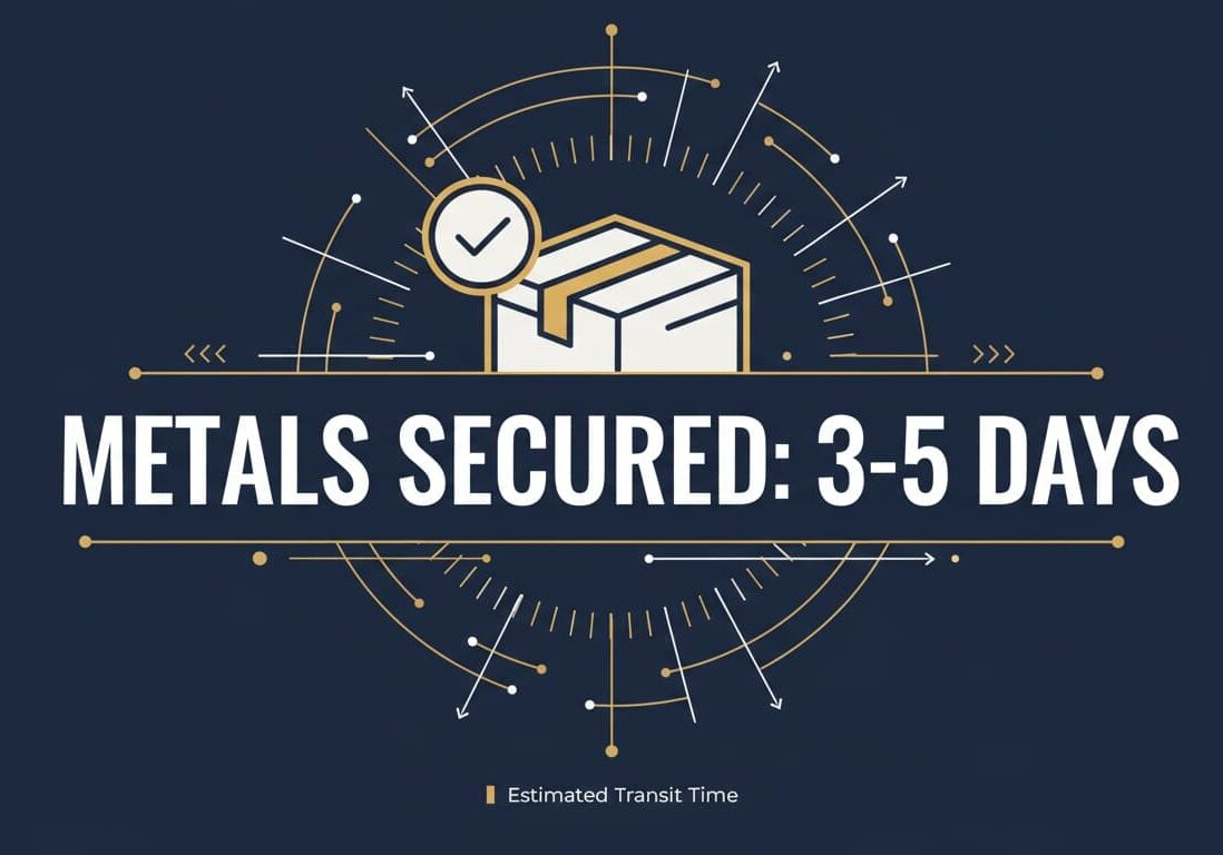 Gold IRA metal shipping timeline phase three