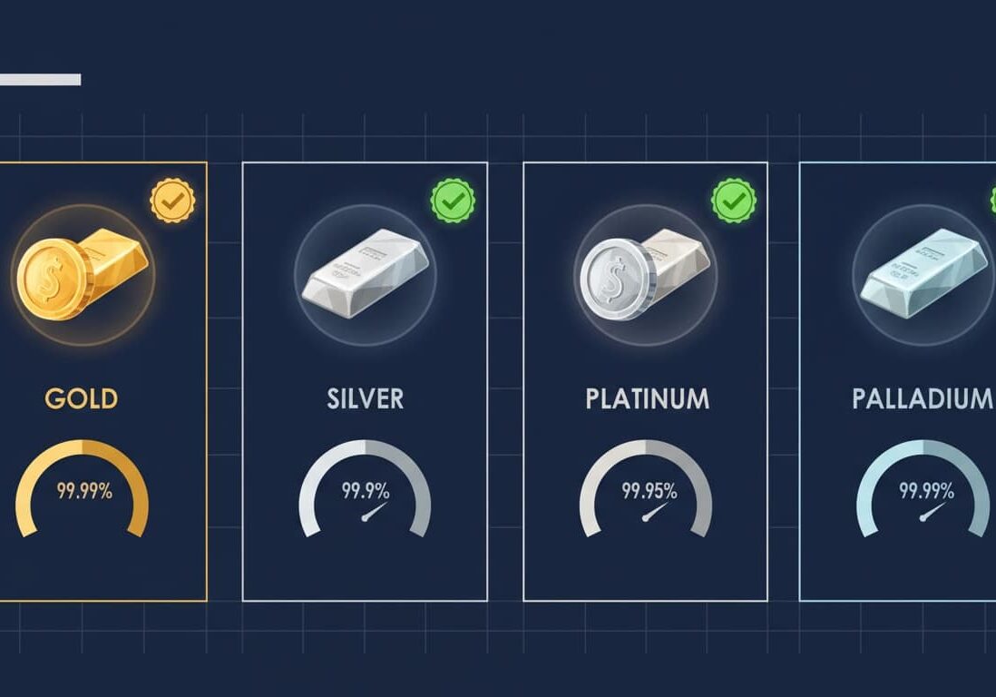 IRS Section 408m approved precious metals purity standards for Gold IRAs